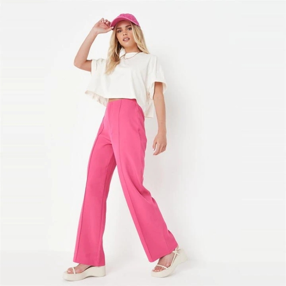 NWT MISSGUIDED tailored straight leg trousers - Picture 9 of 10